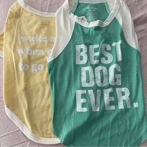 Grayson Pup The Label Dog Tshirts, BEST DOG EVER/WAKE ME UP WHEN ITS TIME TO GO